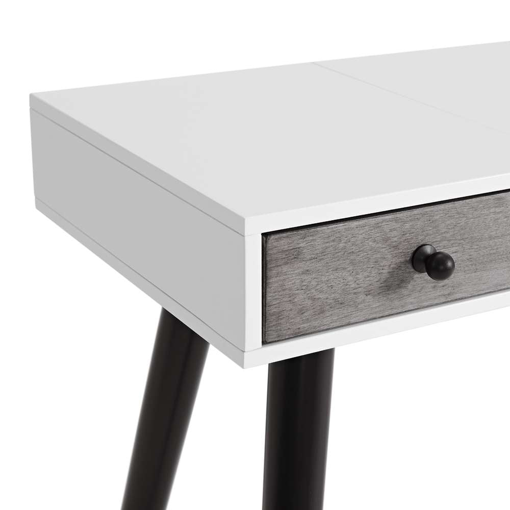 Martin Svensson Home -  Mid Century Modern Vanity/Desk White, Grey, Black  - 6808928 veiw 4