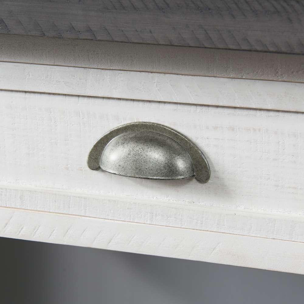 Martin Svensson Home -  Monterey 57in Lift-Top Desk with Fingerprint Lock, White Stain and Grey - 7908902 veiw 7