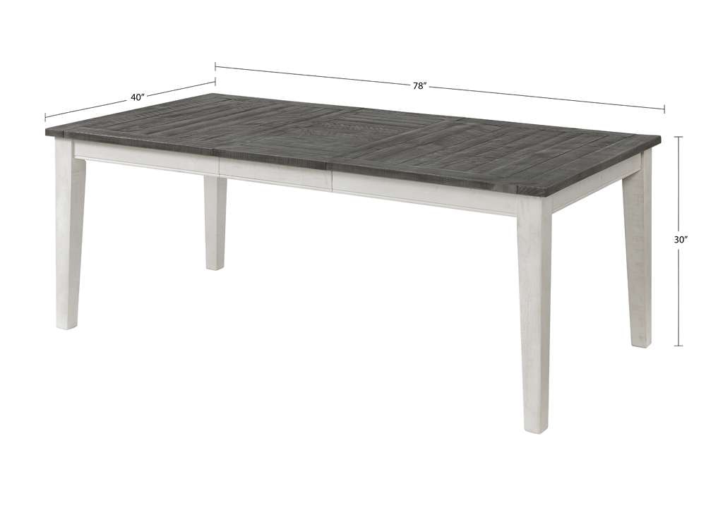 Martin Svensson Home -  Monterey 78in Dining Table with Extendable Leaf  - 5908931 veiw 5