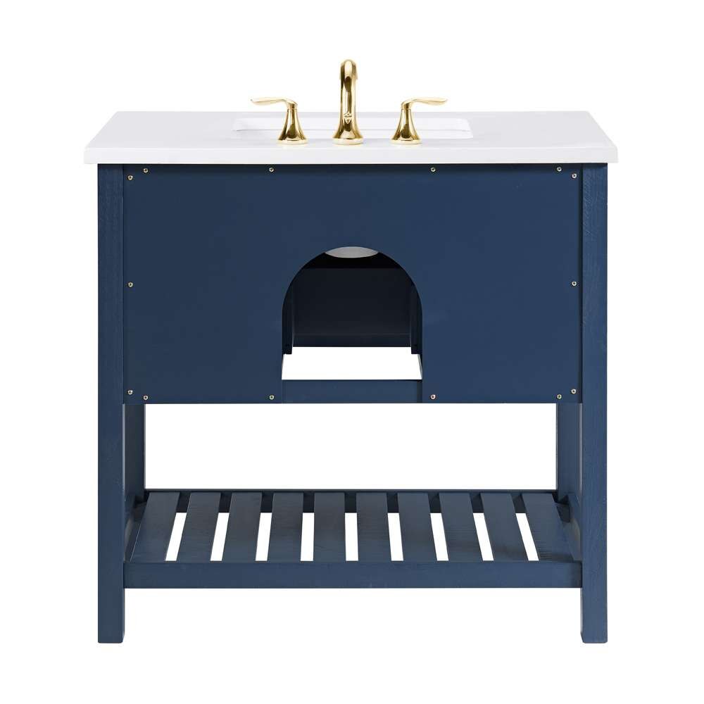 Martin Svensson Home - Monterey Blue 37 Bathroom Vanity - 4906536_CLOSEOUT veiw 6