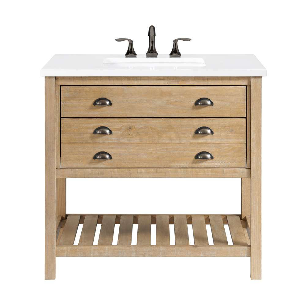 Martin Svensson Home - Monterey Driftwood 37 Bathroom Vanity  - 4906636 veiw 1