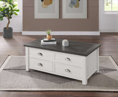 Martin Svensson Home- Monterey Lift Top Coffee Table, White Stain and Grey -890619 veiw 1