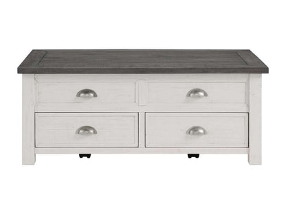 Martin Svensson Home- Monterey Lift Top Coffee Table, White Stain and Grey -890619 veiw 8