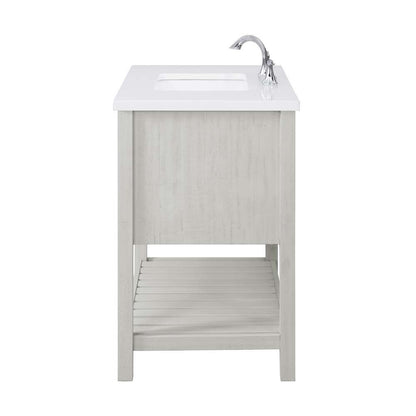 Martin Svensson Home - Monterey White 37 Bathroom Vanity  - 4906336_CLOSEOUT veiw 2