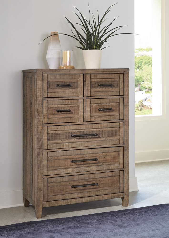 Martin Svensson Home -  Napa 5 Drawer Chest, Reclaimed Natural - 6301425 veiw 1