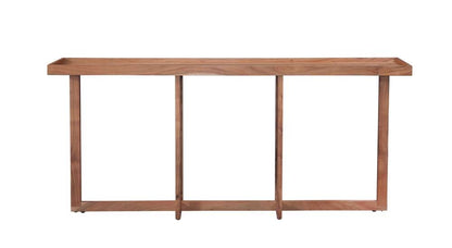 Martin Svensson Home - Naples 72in Solid Wood Sofa Console Table, Natural Acacia - 8713747 veiw 3
