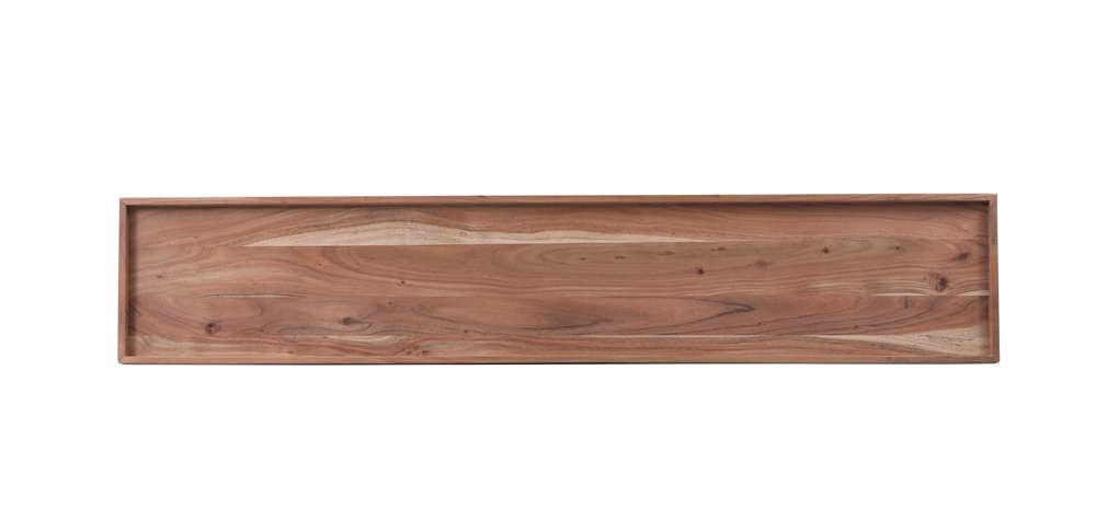 Martin Svensson Home - Naples 72in Solid Wood Sofa Console Table, Natural Acacia - 8713747 veiw 5