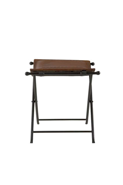 Martin Svensson Home  - Silla Top Grain Leather Saddle Seat Bench in Cinnamon - 3711018 veiw 7