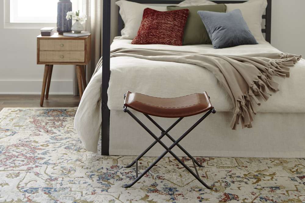 Martin Svensson Home  - Silla Top Grain Leather Saddle Seat Bench in Cinnamon - 3711018 veiw 12