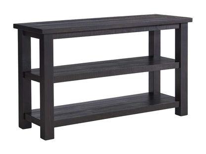Martin Svensson Home -  Space Saver Solid Wood Sofa Console Table, Black Coffee - 899942 veiw 2