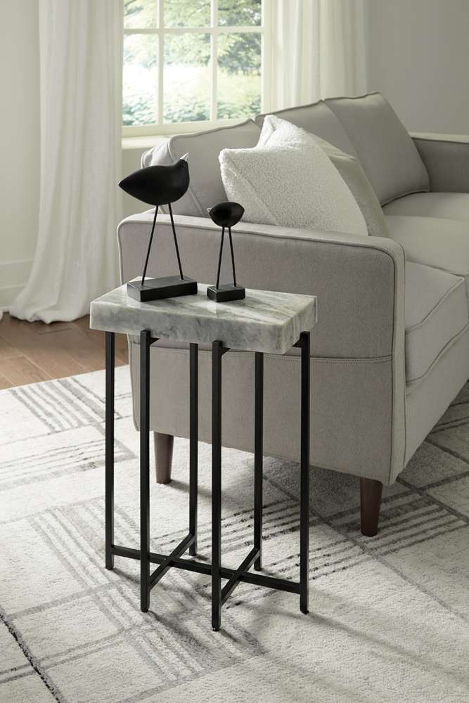 Martin Svensson Home  - View Point Genuine Marble Top Accent Table - 3701418 veiw 1