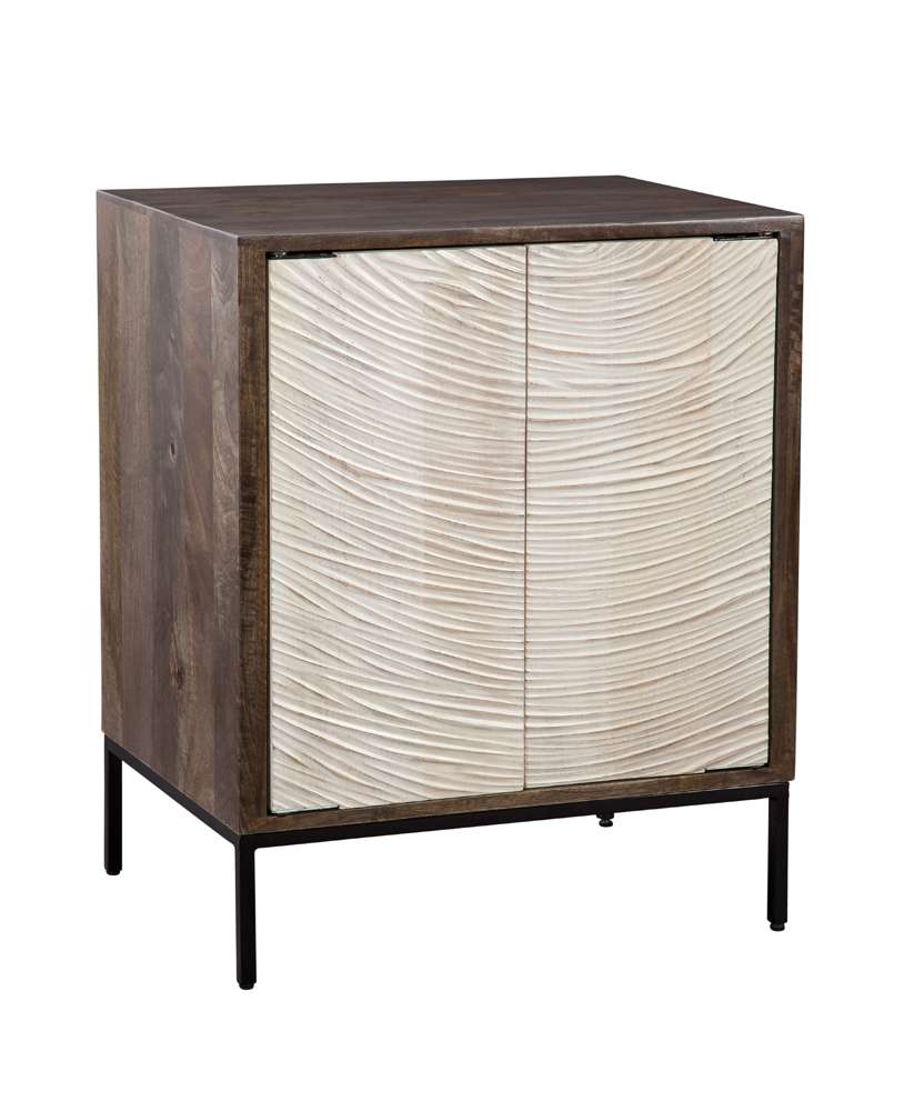 Martin Svensson Home - Whitney 27in Tall Solid Wood Accent Cabinet - 3707127 veiw 2