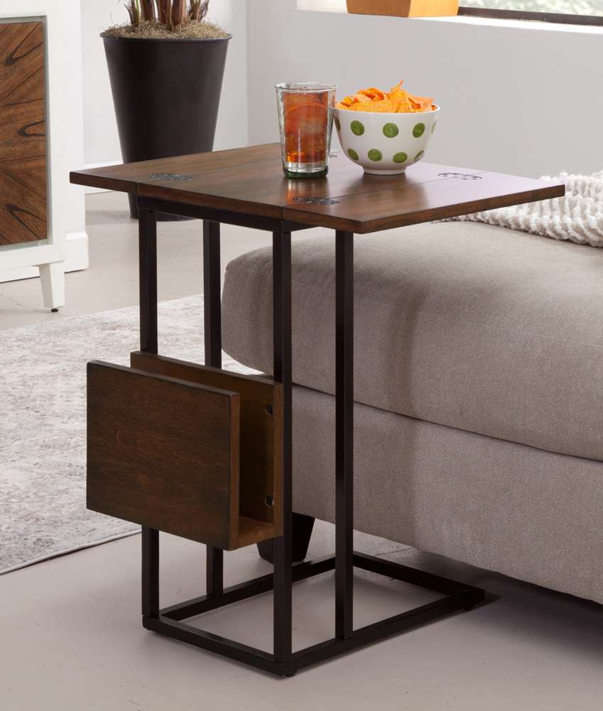 Martin Svensson Home - Wrexham Amber Brown Wood Flip Top Coffee Table - 3901211 veiw 1