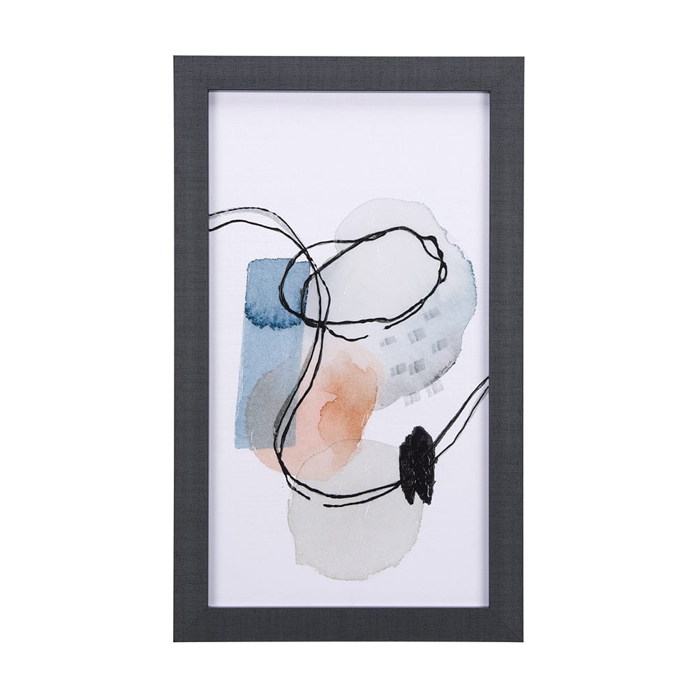 Mercana - A Cloudy Afternoon I by Mercana Studio a Hand Embellished Textured Framed Art Print - 14133 view 1