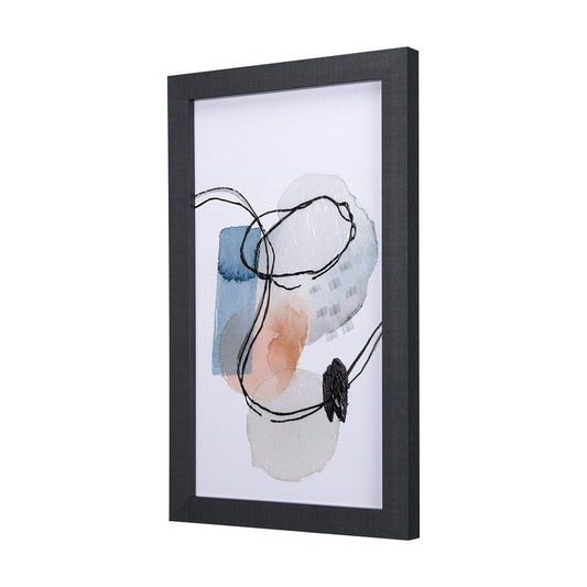 Mercana - A Cloudy Afternoon I by Mercana Studio a Hand Embellished Textured Framed Art Print - 14133 view 2