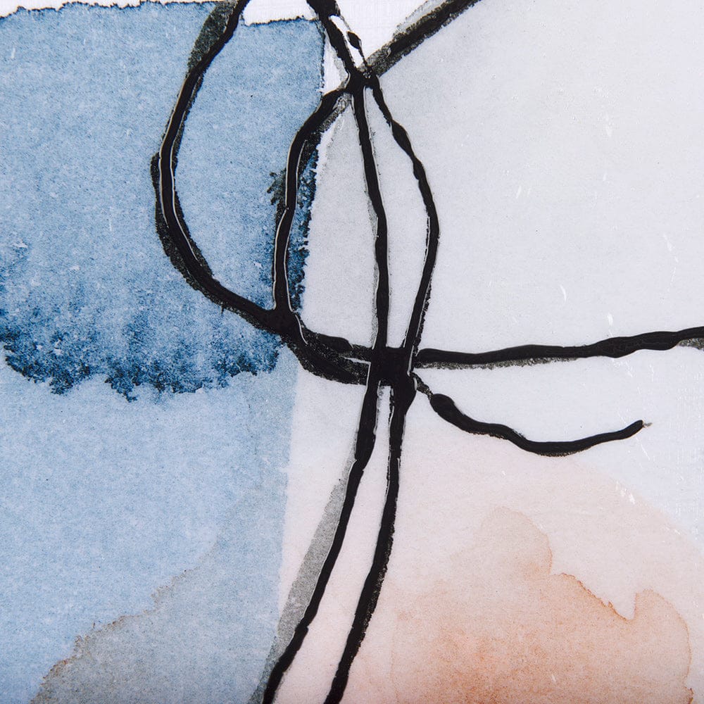 Mercana - A Cloudy Afternoon I by Mercana Studio a Hand Embellished Textured Framed Art Print - 14133 view 6