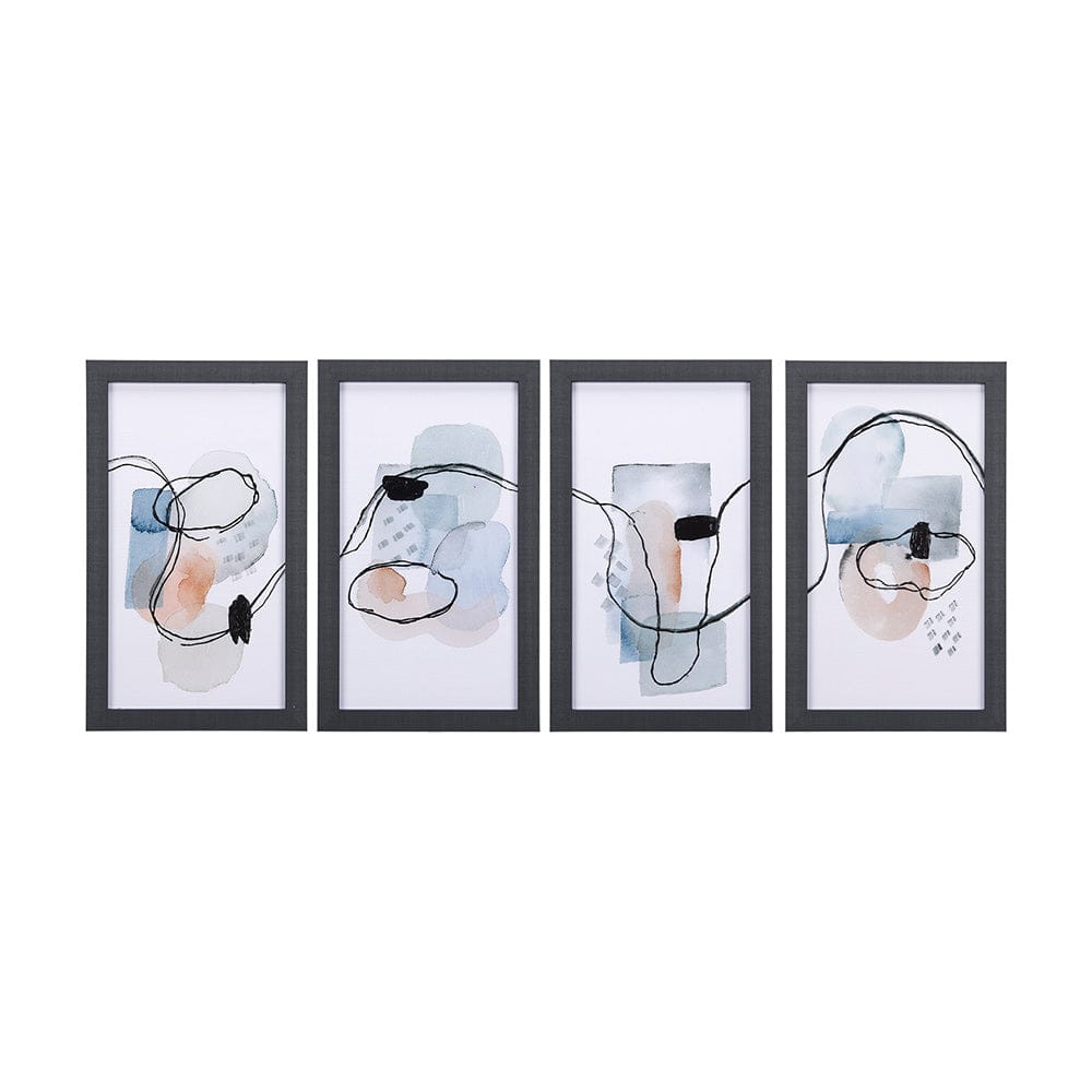 Mercana - A Cloudy Afternoon I by Mercana Studio a Hand Embellished Textured Framed Art Print - 14133 view 8