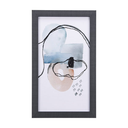 Mercana - A Cloudy Afternoon IV by Mercana Studio a Hand Embellished Textured Framed Art Print - 14136 view 1