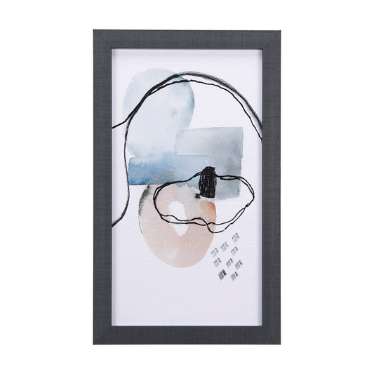 Mercana - A Cloudy Afternoon IV by Mercana Studio a Hand Embellished Textured Framed Art Print - 14136 view 1