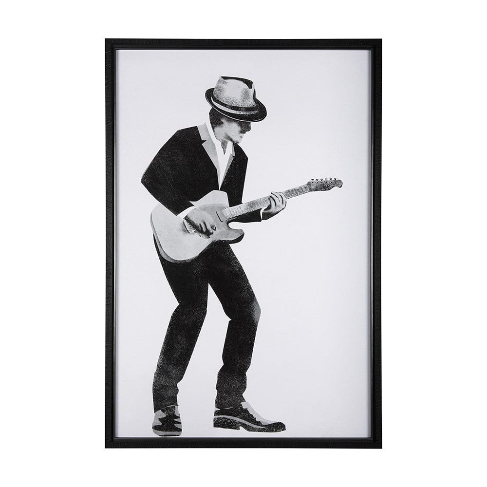 Mercana - A Dancing Night I by Mercana Studio a Hand Embellished Textured Framed Art Print Matted under Glass - 14860 view 1