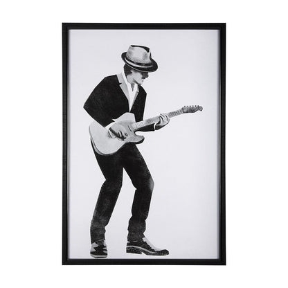 Mercana - A Dancing Night I by Mercana Studio a Hand Embellished Textured Framed Art Print Matted under Glass - 14860 view 1