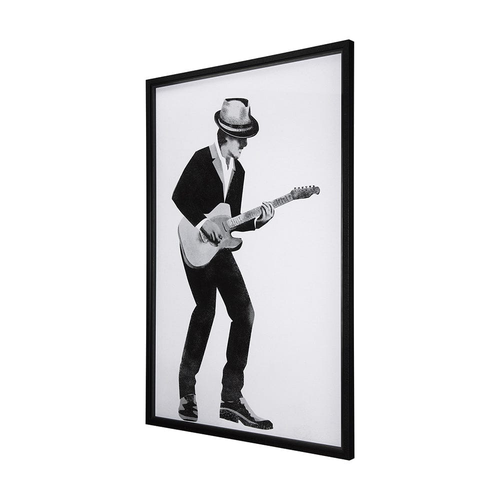 Mercana - A Dancing Night I by Mercana Studio a Hand Embellished Textured Framed Art Print Matted under Glass - 14860 view 2