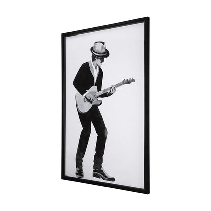 Mercana - A Dancing Night I by Mercana Studio a Hand Embellished Textured Framed Art Print Matted under Glass - 14860 view 2