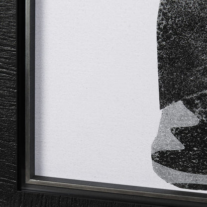 Mercana - A Dancing Night I by Mercana Studio a Hand Embellished Textured Framed Art Print Matted under Glass - 14860 view 5