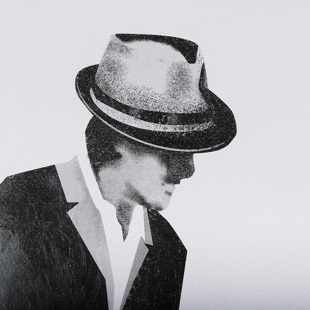 Mercana - A Dancing Night I by Mercana Studio a Hand Embellished Textured Framed Art Print Matted under Glass - 14860 view 6