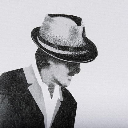 Mercana - A Dancing Night I by Mercana Studio a Hand Embellished Textured Framed Art Print Matted under Glass - 14860 view 6