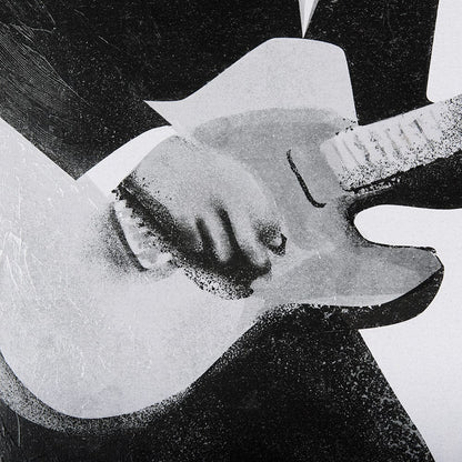 Mercana - A Dancing Night I by Mercana Studio a Hand Embellished Textured Framed Art Print Matted under Glass - 14860 view 7