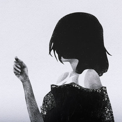 Mercana - A Dancing Night II by Mercana Studio a Hand Embellished Textured Framed Art Print Matted under Glass - 14861 view 7