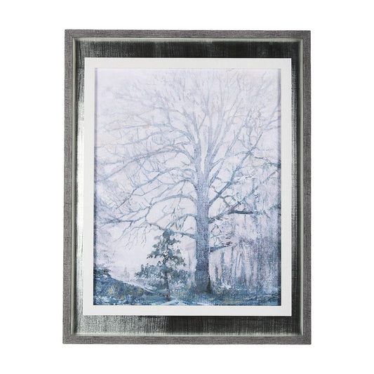 Mercana - A Fresh Winter Morning I by Mercana Studio Hand Embellished Framed Art Print Matted under Glass - 14753 view 1