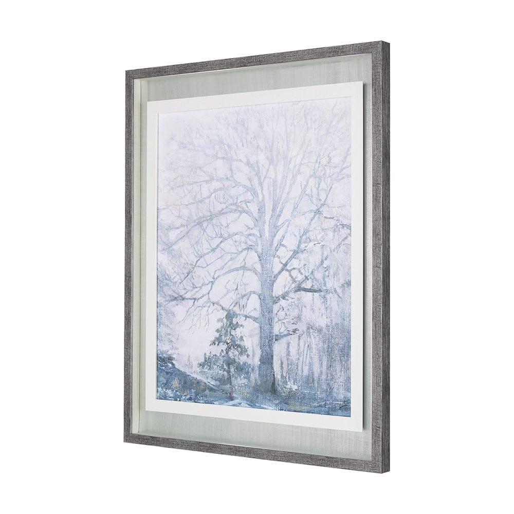 Mercana - A Fresh Winter Morning I by Mercana Studio Hand Embellished Framed Art Print Matted under Glass - 14753 view 2