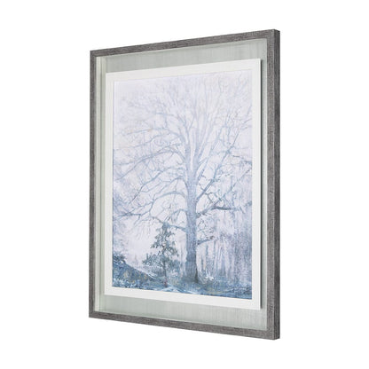 Mercana - A Fresh Winter Morning I by Mercana Studio Hand Embellished Framed Art Print Matted under Glass - 14753 view 2
