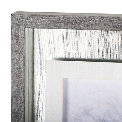 Mercana - A Fresh Winter Morning I by Mercana Studio Hand Embellished Framed Art Print Matted under Glass - 14753 view 4