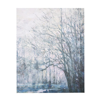 Mercana - A Fresh Winter Morning II by Mercana Studio a Hand Embellished Textured Canvas - 102500-L view 1