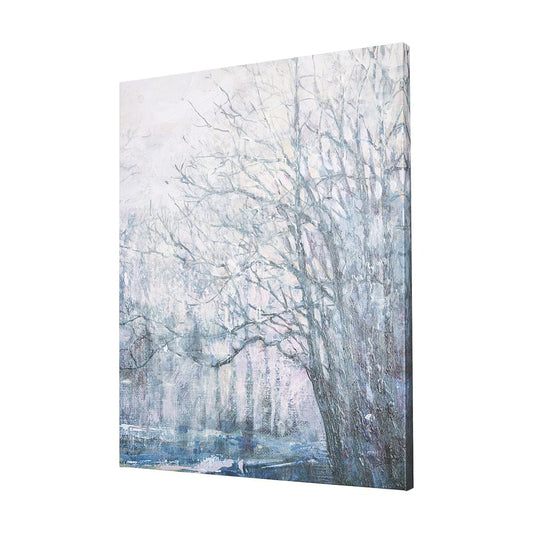 Mercana - A Fresh Winter Morning II by Mercana Studio a Hand Embellished Textured Canvas - 102500-L view 2