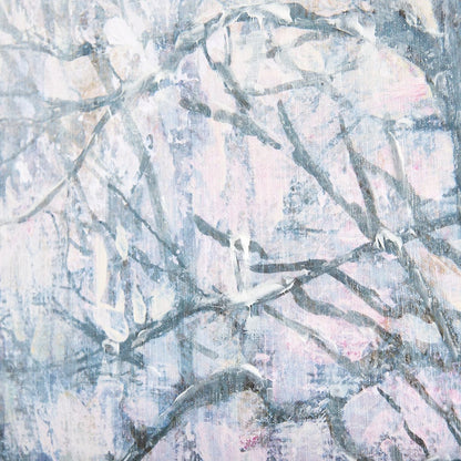 Mercana - A Fresh Winter Morning II by Mercana Studio a Hand Embellished Textured Canvas - 102500-L view 6