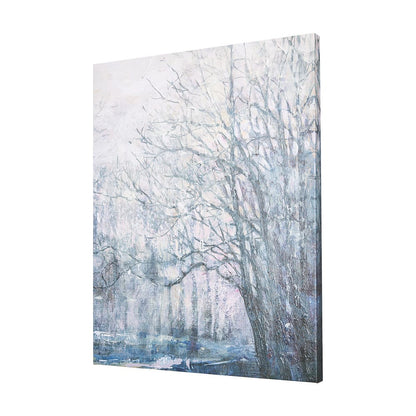Mercana - A Fresh Winter Morning II by Mercana Studio a Hand Embellished Textured Canvas - 102500-S view 2