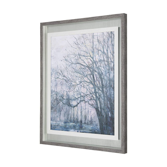 Mercana - A Fresh Winter Morning II by Mercana Studio Hand Embellished Framed Art Print Matted under Glass - 14754 view 2