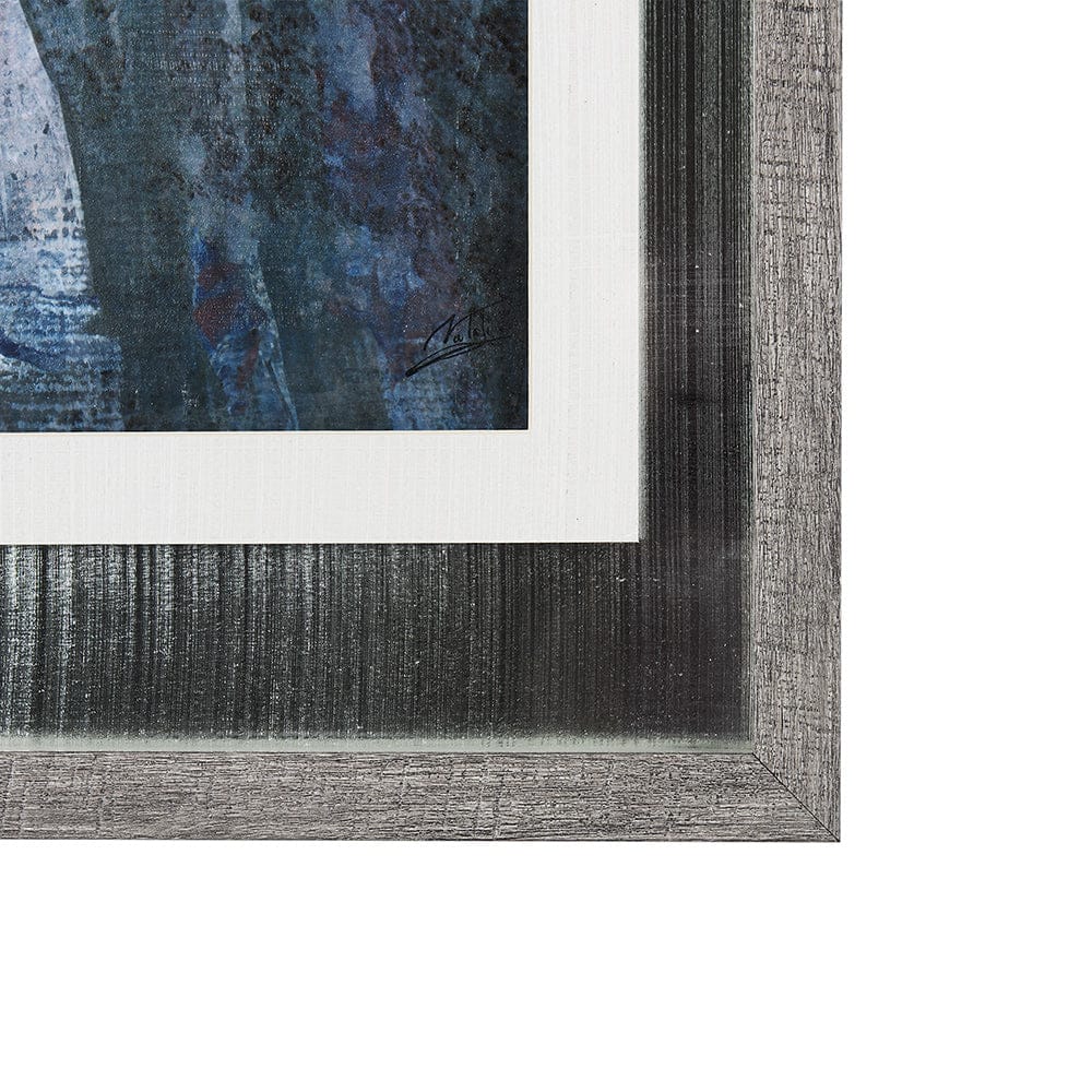 Mercana - A Fresh Winter Morning II by Mercana Studio Hand Embellished Framed Art Print Matted under Glass - 14754 view 3