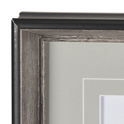 Mercana - A Struggle by Mercana Studio a Hand Embellished Textured Framed Art Print Matted under Glass - 14777 view 5