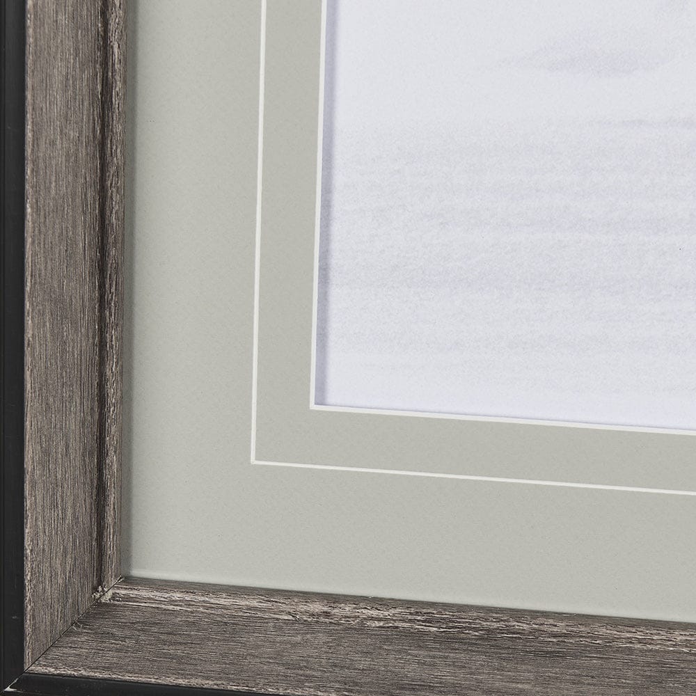 Mercana - A Struggle by Mercana Studio a Hand Embellished Textured Framed Art Print Matted under Glass - 14777 view 6