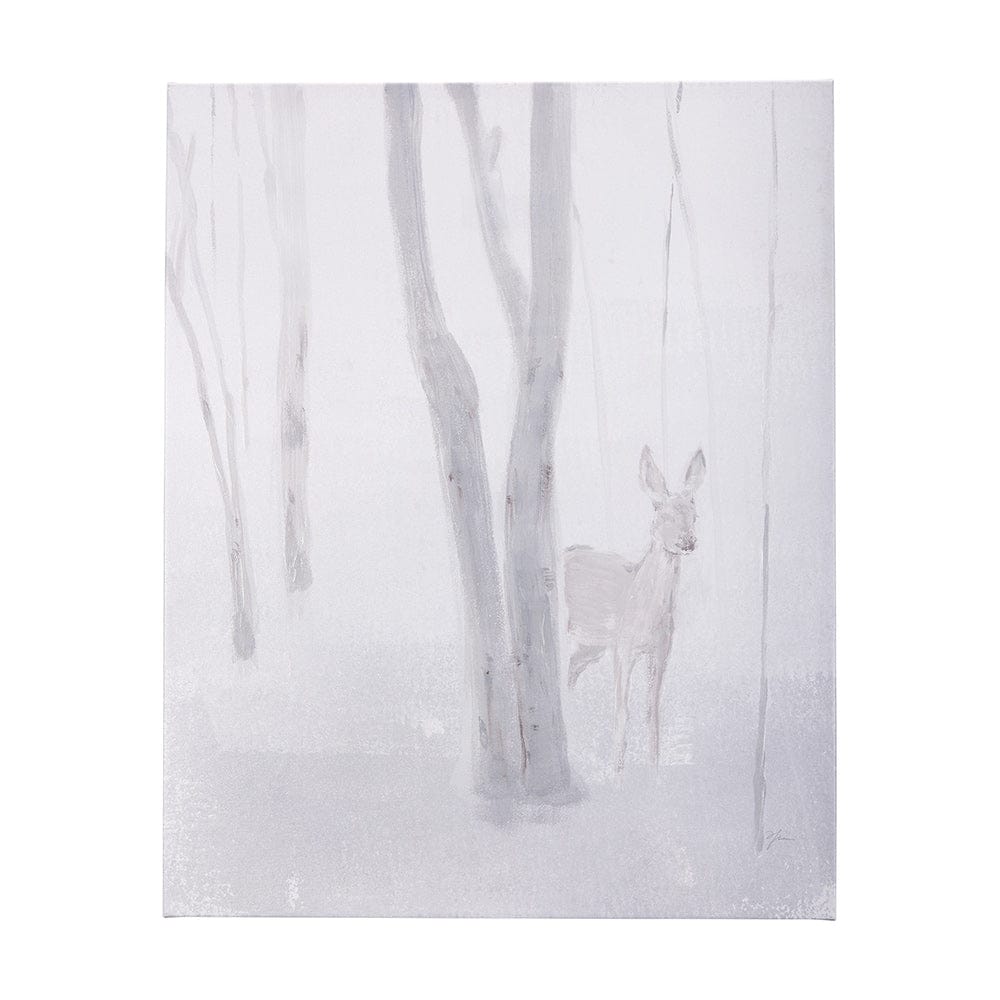 Mercana - A Winter Day in Forest I by Mercana Studio a Hand Embellished Textured Canvas - 102467-L view 1