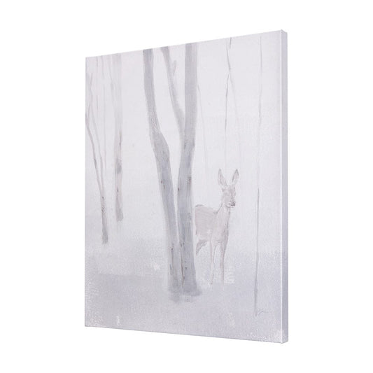 Mercana - A Winter Day in Forest I by Mercana Studio a Hand Embellished Textured Canvas - 102467-S view 2