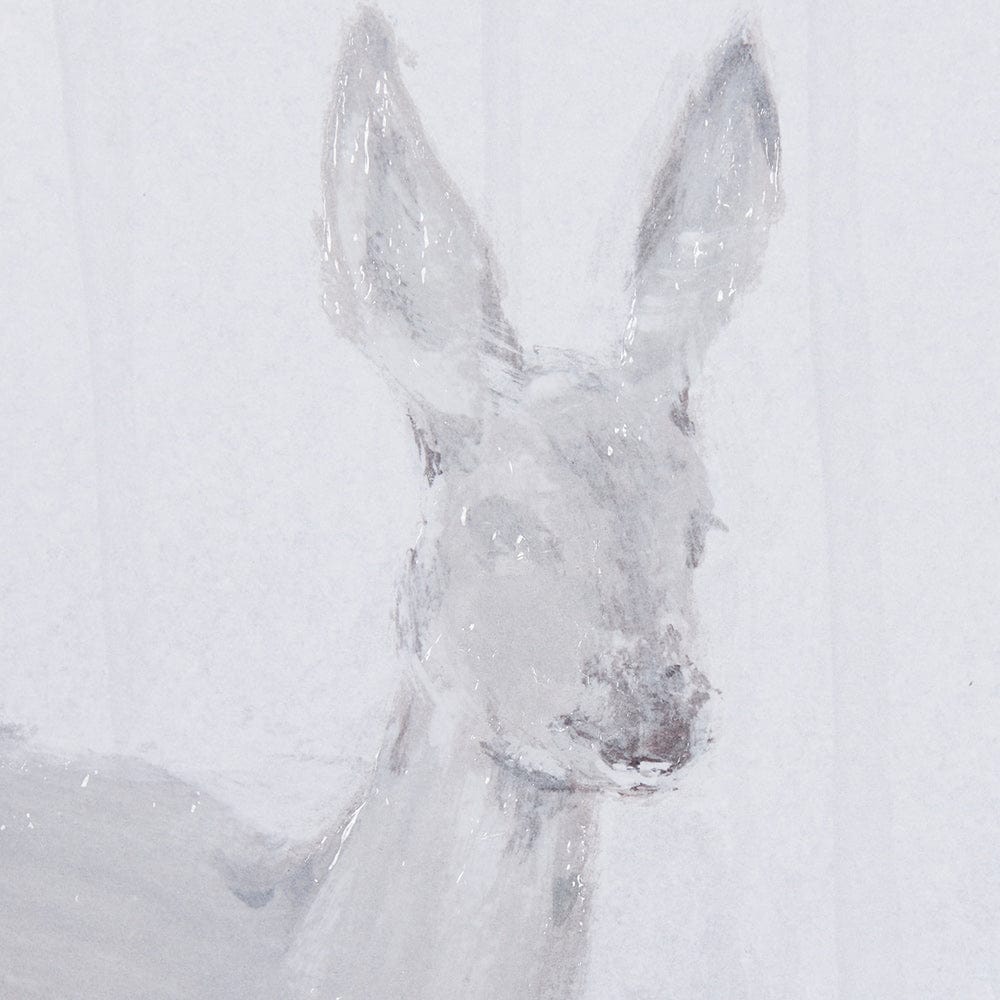 Mercana - A Winter Day in Forest I by Mercana Studio Hand Embellished Framed Art Print Matted under Glass - 14740 view 6