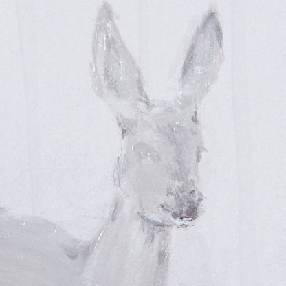 Mercana - A Winter Day in Forest I by Mercana Studio Hand Embellished Framed Art Print Matted under Glass - 14740 view 6