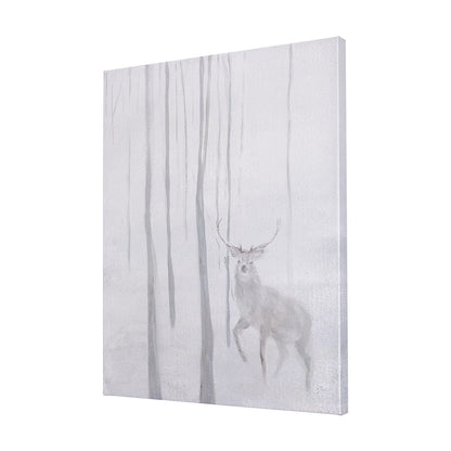 Mercana - A Winter Day in Forest II by Mercana Studio a Hand Embellished Textured Canvas - 102468-L view 2