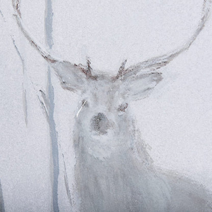 Mercana - A Winter Day in Forest II by Mercana Studio Hand Embellished Framed Art Print Matted under Glass - 14741 view 6